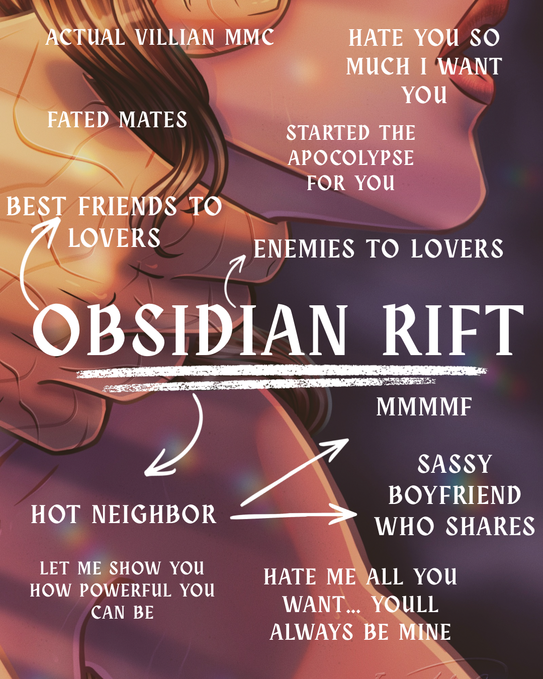 PREORDER Obsidian Rift: A Dark Dystopian Romance